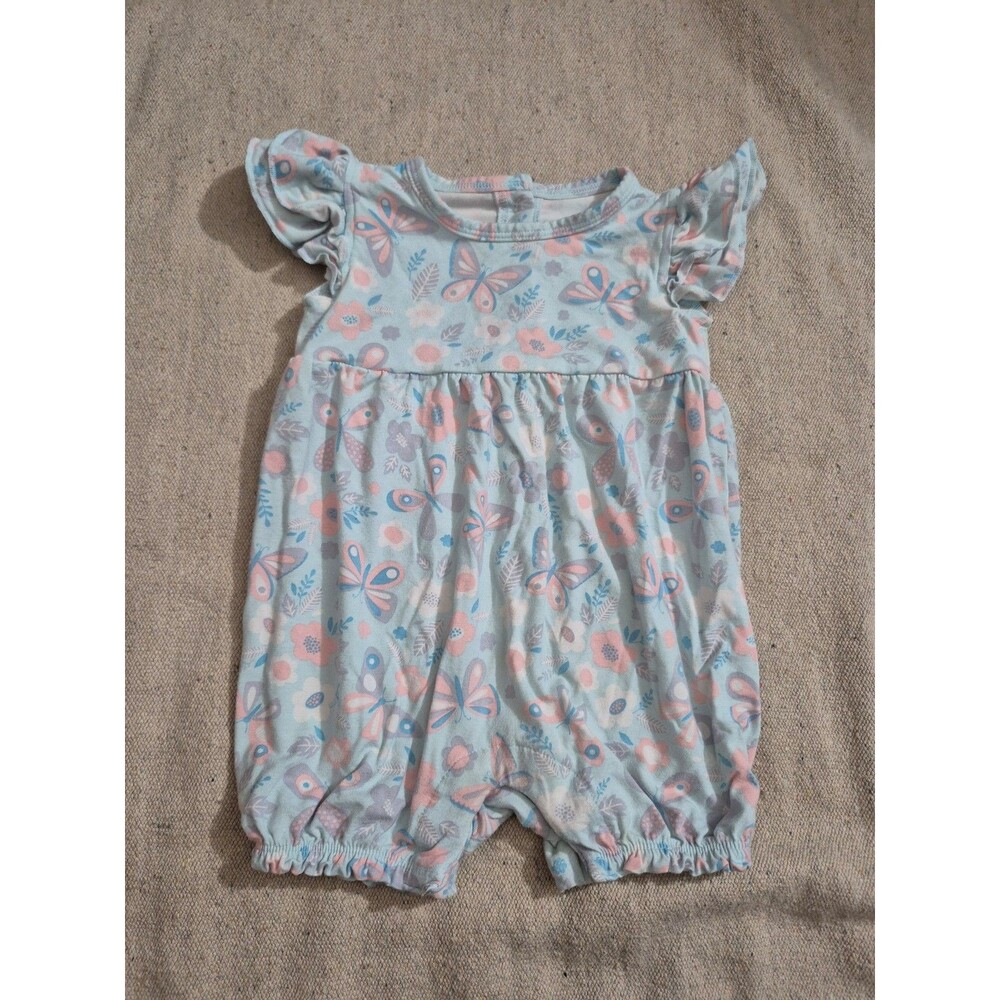 Sweet bamboo floral romper size 3-6 months